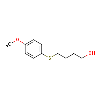 4-[(4-methoxyphenyl)sulfanyl]butan-1-ol