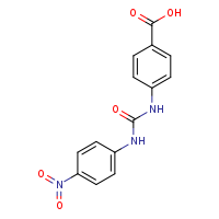4-{[(4-nitrophenyl)carbamoyl]amino}benzoic acid