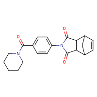 4-[4-(piperidine-1-carbonyl)phenyl]-4-azatricyclo[5.2.1.0²,?]dec-8-ene-3,5-dione