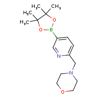 4-{[5-(4,4,5,5-tetramethyl-1,3,2-dioxaborolan-2-yl)pyridin-2-yl]methyl}morpholine