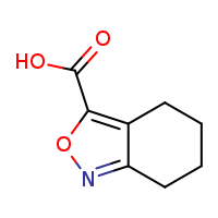 4,5,6,7-tetrahydro-2,1-benzoxazole-3-carboxylic acid