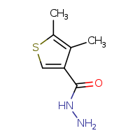 4,5-dimethylthiophene-3-carbohydrazide