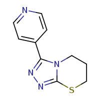 4-{5H,6H,7H-[1,2,4]triazolo[3,4-b][1,3]thiazin-3-yl}pyridine