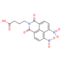 4-{8,10-dinitro-2,4-dioxo-3-azatricyclo[7.3.1.0?,¹³]trideca-1(13),5,7,9,11-pentaen-3-yl}butanoic acid
