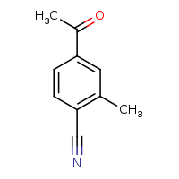 4-acetyl-2-methylbenzonitrile