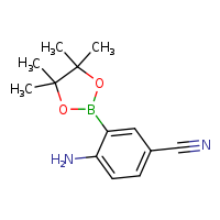 4-amino-3-(4,4,5,5-tetramethyl-1,3,2-dioxaborolan-2-yl)benzonitrile
