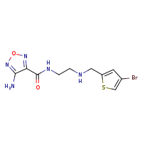 4-amino-N-(2-{[(4-bromothiophen-2-yl)methyl]amino}ethyl)-1,2,5-oxadiazole-3-carboxamide