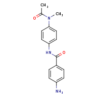 4-amino-N-[4-(N-methylacetamido)phenyl]benzamide