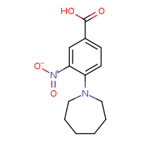4-(azepan-1-yl)-3-nitrobenzoic acid