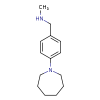 {[4-(azepan-1-yl)phenyl]methyl}(methyl)amine