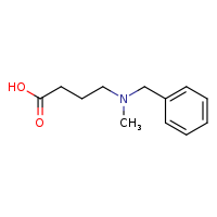 4-[benzyl(methyl)amino]butanoic acid