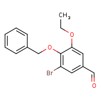 4-(benzyloxy)-3-bromo-5-ethoxybenzaldehyde