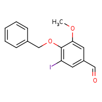 4-(benzyloxy)-3-iodo-5-methoxybenzaldehyde