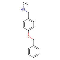 {[4-(benzyloxy)phenyl]methyl}(methyl)amine