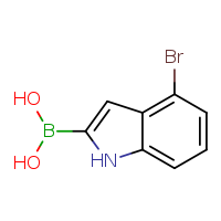 4-bromo-1H-indol-2-ylboronic acid