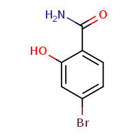 4-bromo-2-hydroxybenzamide