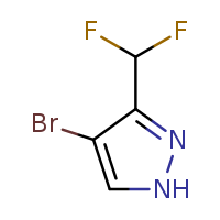 4-bromo-3-(difluoromethyl)-1H-pyrazole