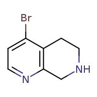 4-bromo-5,6,7,8-tetrahydro-1,7-naphthyridine