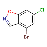 4-bromo-6-chloro-1,2-benzoxazole