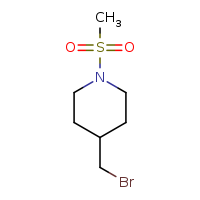 4-(bromomethyl)-1-methanesulfonylpiperidine