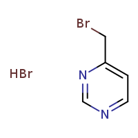 4-(bromomethyl)pyrimidine hydrobromide