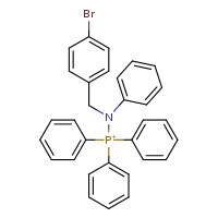 {[(4-bromophenyl)methyl](phenyl)amino}triphenylphosphanium