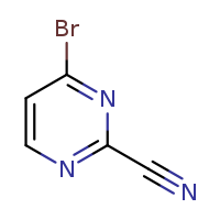 4-bromopyrimidine-2-carbonitrile