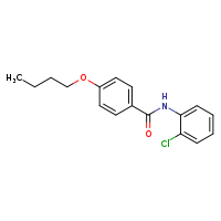 4-butoxy-N-(2-chlorophenyl)benzamide