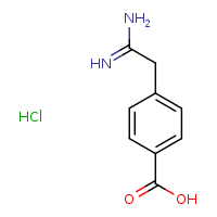 4-(carbamimidoylmethyl)benzoic acid hydrochloride