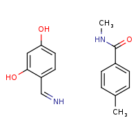 4-carboximidoylbenzene-1,3-diol; N,4-dimethylbenzamide