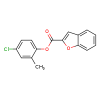 4-chloro-2-methylphenyl 1-benzofuran-2-carboxylate