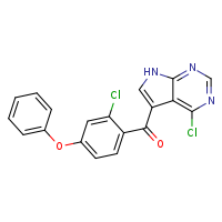 4-chloro-5-(2-chloro-4-phenoxybenzoyl)-7H-pyrrolo[2,3-d]pyrimidine