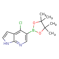 4-chloro-5-(4,4,5,5-tetramethyl-1,3,2-dioxaborolan-2-yl)-1H-pyrrolo[2,3-b]pyridine