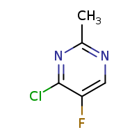 4-chloro-5-fluoro-2-methylpyrimidine