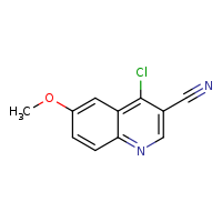 4-chloro-6-methoxyquinoline-3-carbonitrile