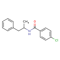 4-chloro-N-(1-phenylpropan-2-yl)benzamide