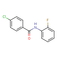 4-chloro-N-(2-fluorophenyl)benzamide