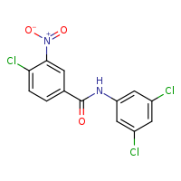 4-chloro-N-(3,5-dichlorophenyl)-3-nitrobenzamide