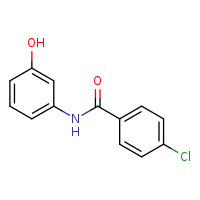 4-chloro-N-(3-hydroxyphenyl)benzamide