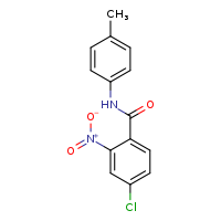 4-chloro-N-(4-methylphenyl)-2-nitrobenzamide