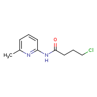 4-chloro-N-(6-methylpyridin-2-yl)butanamide