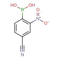 4-cyano-2-nitrophenylboronic acid