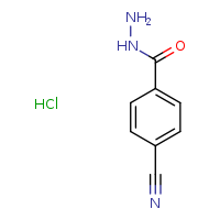 4-cyanobenzohydrazide hydrochloride