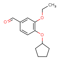 4-(cyclopentyloxy)-3-ethoxybenzaldehyde