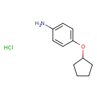 4-(cyclopentyloxy)aniline hydrochloride