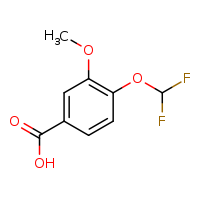 4-(difluoromethoxy)-3-methoxybenzoic acid