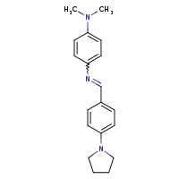 (4E)-N1,N1-dimethyl-N4-{[4-(pyrrolidin-1-yl)phenyl]methylidene}benzene-1,4-diamine