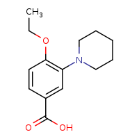 4-ethoxy-3-(piperidin-1-yl)benzoic acid