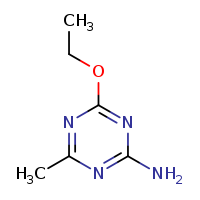 4-ethoxy-6-methyl-1,3,5-triazin-2-amine