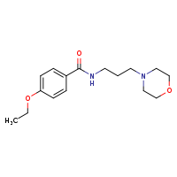 4-ethoxy-N-[3-(morpholin-4-yl)propyl]benzamide